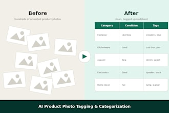 categorize and tag your product photos using ai