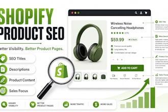 optimize shopify product pages for SEO and conversions
