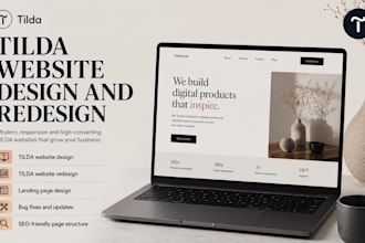 design tilda website tilda landing page tilda website redesign tilda designer