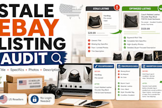 audit your stale ebay listing title specifics photos and description