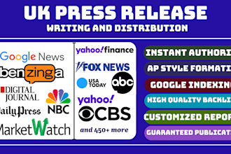 uk press release press release writing and distribution public relations