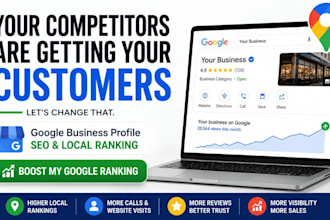 optimize and manage your google my business gmb gbp profile SEO local ranking