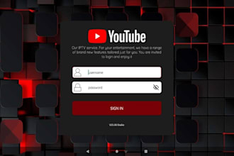 create smartube app for android, firestick, smart tv, web player app with panel