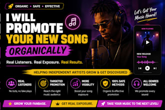promote your new new song organically