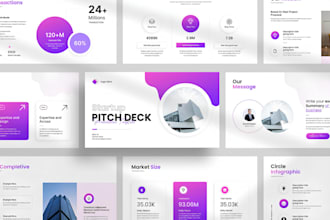 do high impact visually elevate redesign investor pitch deck, startup pitch deck