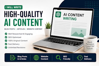 write SEO blog posts, articles, and web content that ranks