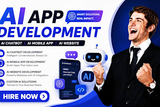 do ai chatbot ai mobile app ai website ai app development as ai app developer