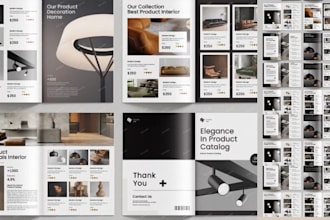 design retail fixture product catalog catalogue for manufacturers and suppliers
