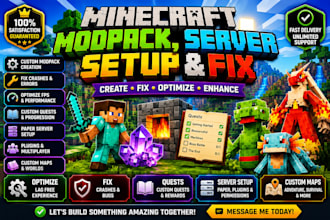 create fix optimize minecraft modpack server setup cobblemon forge to fabric mod