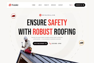 design wix roofing website wix electrician website wix plumbing website