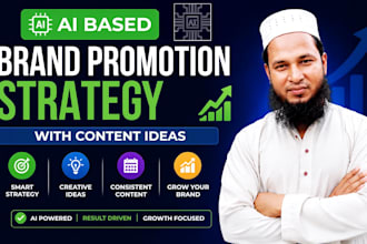 create ai marketing prompt strategy and content plan for your brand