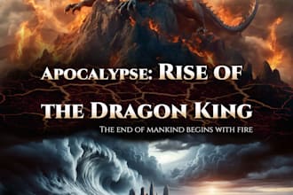design epic fantacy and dark fantacy book cover