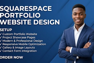 design squarespace website, portfolio website, photography website, squarespace