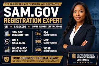 sam gov registration, uei, cage code, 8a certification, mbe certification, wosb