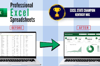 create, fix, or customize microsoft excel spreadsheets