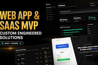 build a custom web app, dashboard or micro saas