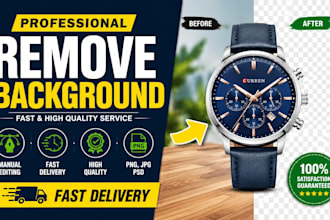 remove image background professionally with fast delivery