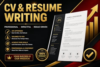 write and update your professional CV or resume