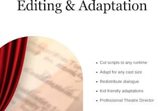 edit and adapt your theatre script