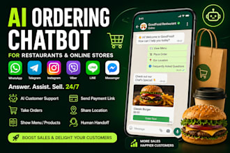 build an ai ordering chatbot for your restaurant or online store