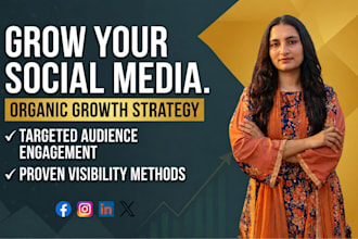 be your organic social media manager for business growth
