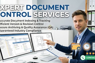 be your professional document control manager