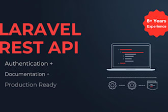 build a production ready laravel backend rest API