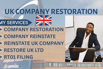 activate reinstate and restore uk ltd limited company via rt01
