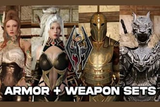 make modded armor and weapons for your skyrim adventures