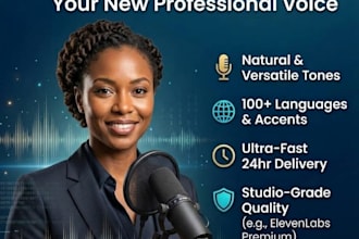do professional ai voiceover text to speech using elevenlabs
