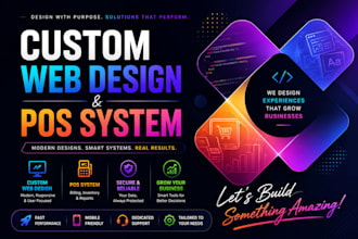 do website development and build a pos system