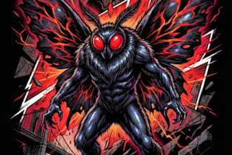 design high quality cool vampire mosquito logo with unlimited revision
