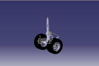 professional catia v5 models of your drone, uav, engines