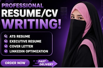 write technical resume and ats resume optimization and cover letter for jobs