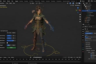 rig your 3d character in blender using rigify and auto rig pro