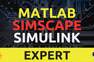develop matlab, simulink and simscape model