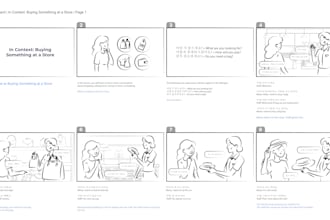 create storyboard sketches for your explainer videos