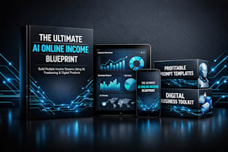 provide a premium ai online income blueprint and 500 chatgpt prompts bund