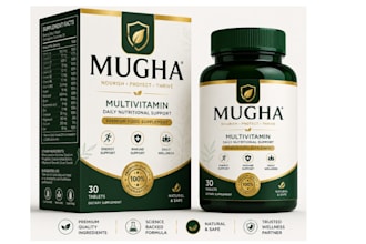 product label design, packaging design with free mockup