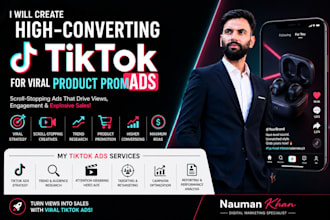 create and manage tiktok ads for ecommerce and shopify