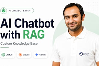 create ai chatbot with rag and custom knowledge base