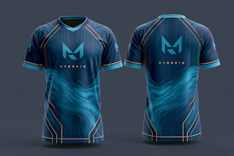 design custom sports jerseys with esports, racing