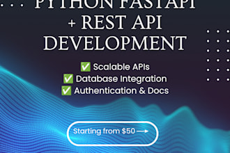 build rest apis with python fastapi