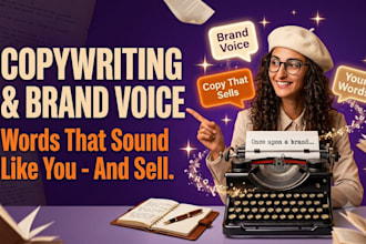 write compelling copy and develop your brand voice