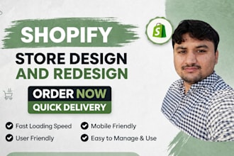 design, redesign a premium looking shopify store