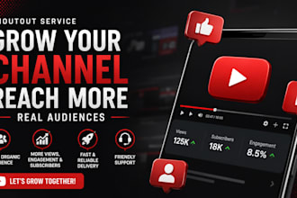 do shoutout youtube channel promotion to reach 5m organic views