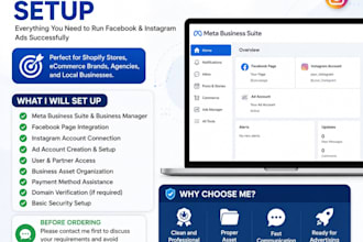 set up facebook business manager, meta business suite