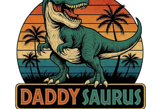 design high quality dinosaur festival logo with unlimited revision