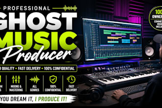 be your professional ghost music producer