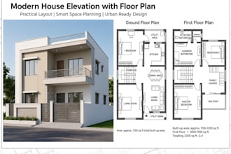 2d floor plan redrawing PDF to autocad conversion 2d plan cad dwg or revit file